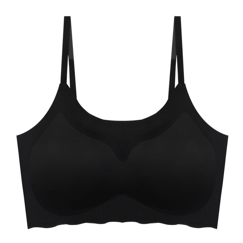 Sexy Women Bras Push Up Gather Bralette Seamless Bra Wire Free Soutien Gorge Femme Comfort Underwear Solid Color Vest Brassiere