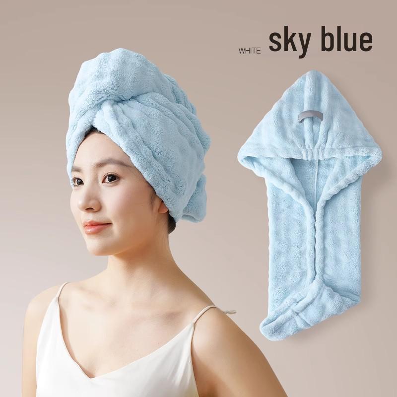 Women's Soft Thickened Super Absorbent Quick-Dry Hair Wrap Towel 2025