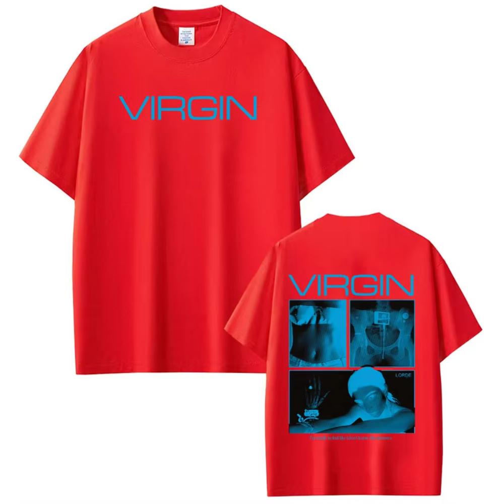 

Lorde Ultrasound World Tour 2026 Merch Tshirts Unisex WoUINISEX Hiphop Tshirt Summer Short Sleeve Cotton Loose Casual ONeck Tshirt 4XL