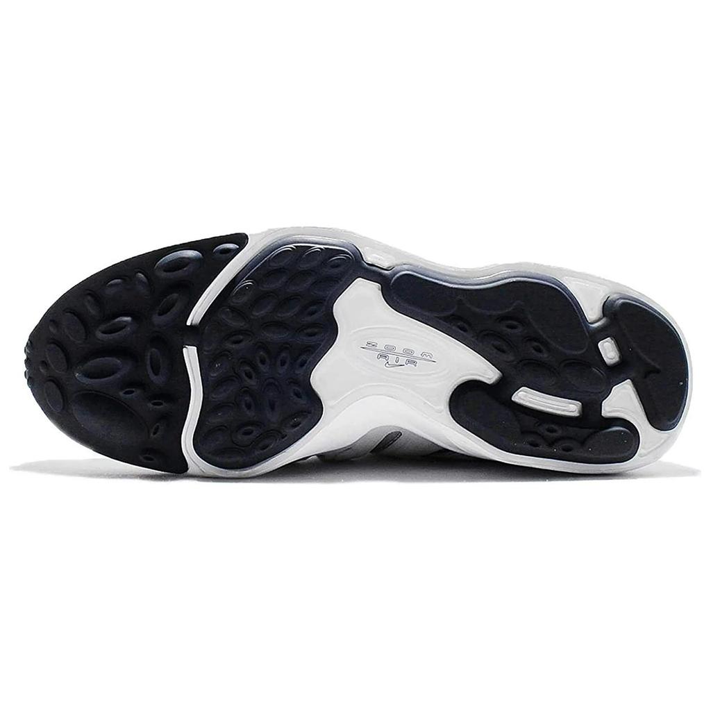 Nike Air Zoom Spirimic Metallic Platinum Unisex Sneakers Grey Metallic-Platinum-Midnight-Navy-White 881983-002