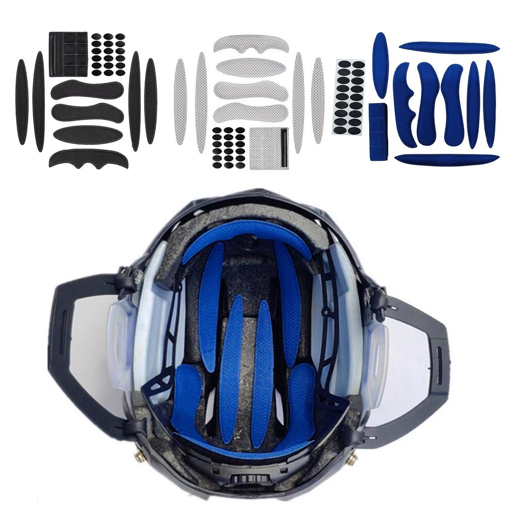 Bike Helmet Padding Sponge Helmet Liner Foam Pads Crash Hat Cleaning Washing