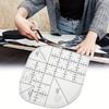1Pc Creative Corner Knife Quilting Ruler Sewing Accessories Acrylic Sewing Ruler Diy Sewing Template Sewing Tool Corner Ruler