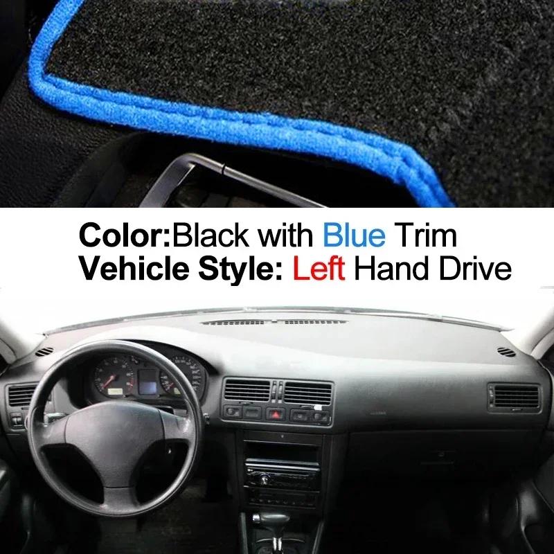 Auto Armaturenbrett Abdeckung Rutschfeste Matte Für VW Jetta A4 MK4 Bora 1998 - 2005 Golf 4 MK4 1997 Auto Armaturenbrett Matte Sonnenschutz Matte Anti-UV Kissen