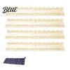 Mahjong Accessory 1/4Pcs Rack with Magnetic Pusher & Storage Bag Scalloped Acrylic Mah Table Organizer Jongg Tile Holder Bar Gift for American