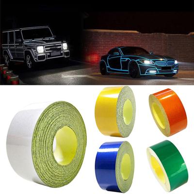 5M Reflective Sticker Truck Body Tape Car Self-Adhesive DIY Warning Strip Decal