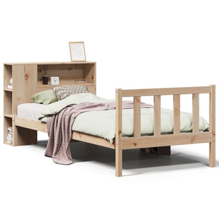 VidaXL Bunk Bed Without Mattress 100x200 Cm Solid Pine Wood 3321682