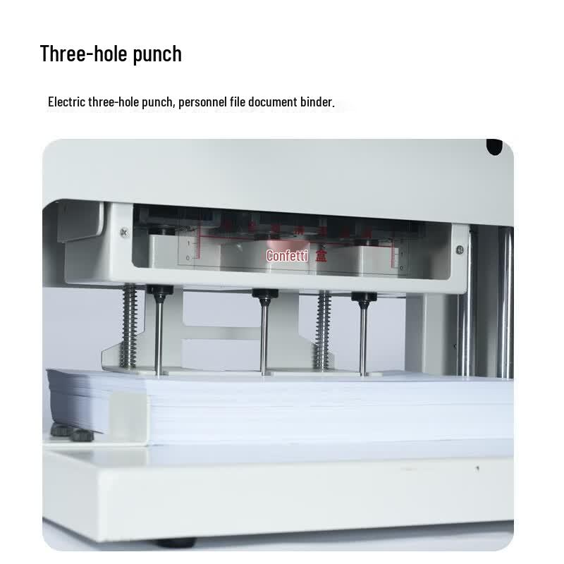 Comet CK-450Z Electric 3-Hole Punch CN Plug (adapter Included)