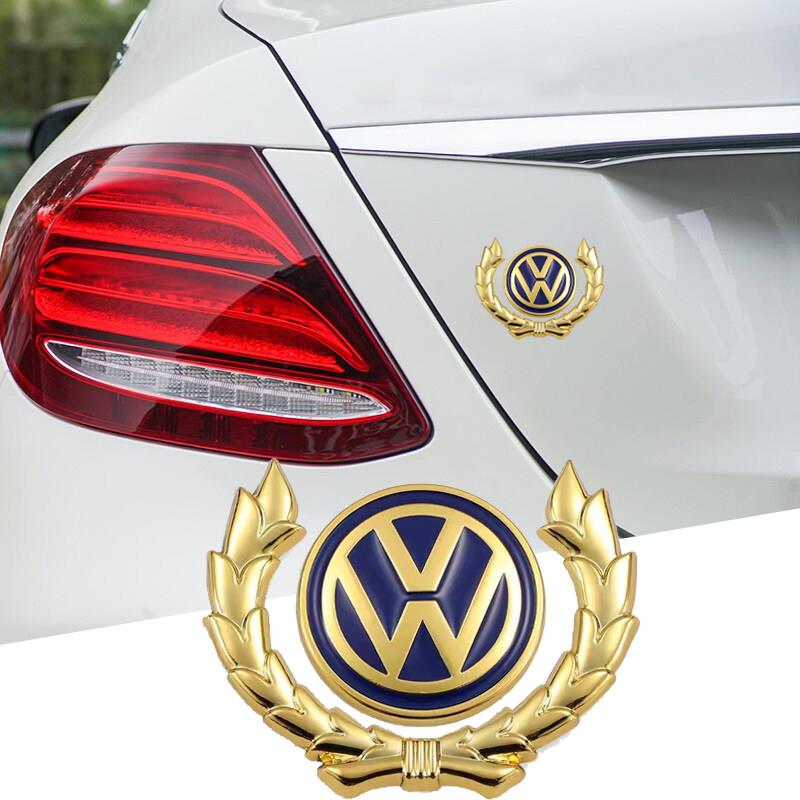 3D Car Stickers Metal Decoration Custom Badges Auto Decoration For VW Golf 5 6 7 Passat Tiguan Bora Touran Polo Bettle HZT-ZC-VW