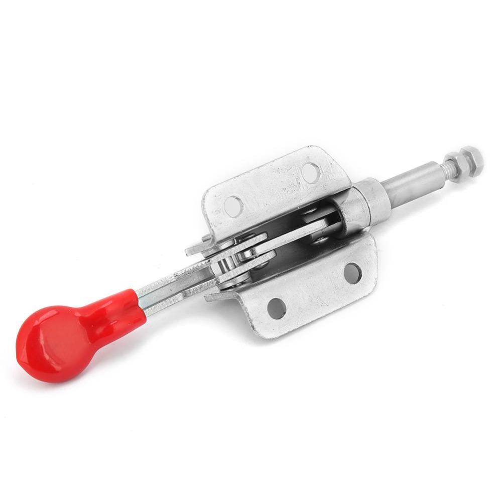 2pcs Pull Button Quick-Release Quick Release Clamp Adjustable Toggle Clamp  For Machinery Fixtures