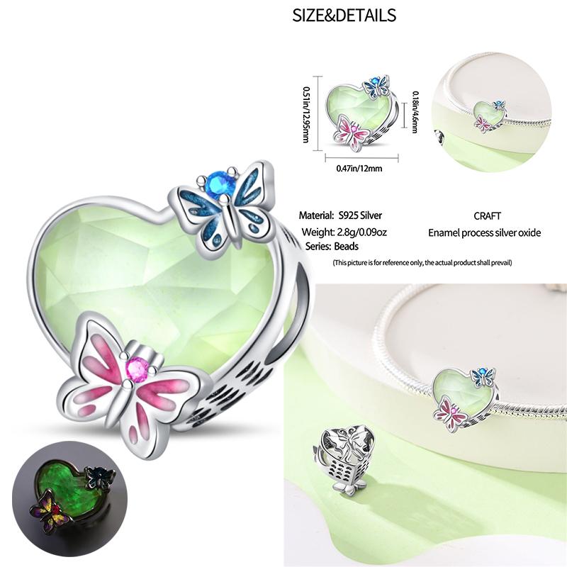 Copper Classic Purple Retro Heart Shape Lotus Angel Pattern Charms Beads Fit Necklace Bracelets Pendant Diy Jewelry