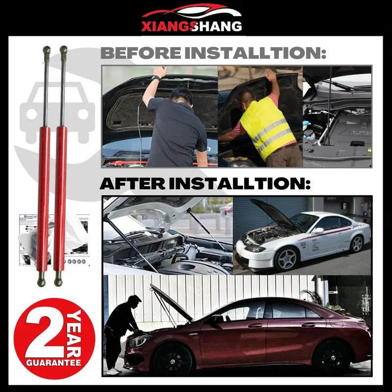 1 KS podpierky veka batožinového priestoru pre Honda CR-V SUV 1997-2001 19,61 palca plynové vzpery plynové pružiny tlmiče kufra