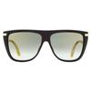 Women S Browline SunglaSSeS Suvi S 807fq Black Gold 58mm 807fq