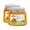 Vedimatic Pure Khadi Herbal Naturtal Organic Aloevera Papaya Gel for Face, Skin & Hair | With Papaya Extract & Vitamin C for Anti-Aging, Moisturizi