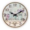 [10-14Inch] High-Quality 1 High-Quality Wooden High-Quality Patterned High-Quality Wall High-Quality Clock, High-Quality Silent High-Quality Running