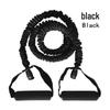 TPE Latex Elastic Fitness Rope with Cloth Cover