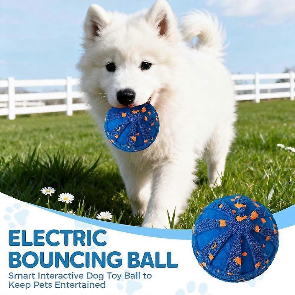 2025 Upgraded Smart Interactive Dog Ball Toy, Dog Enrichment Toys Automatic Moving Ball, Waterproof Smart Shaking Pet Bounce Electric Balls, Bouncing 