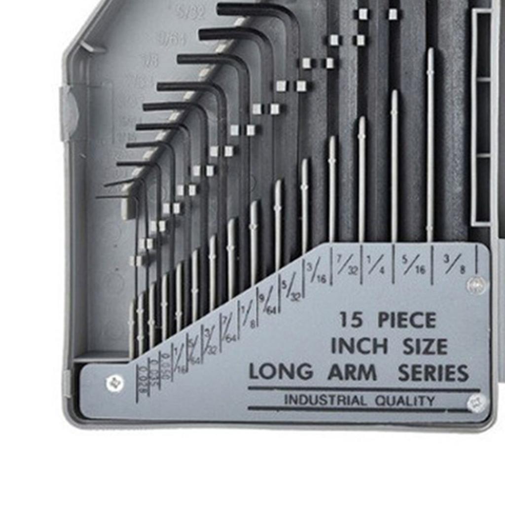 30 Stück Sechskantschlüssel Lang Kurzarm Kohlenstoffstahl Schlüssel Werkzeugsatz für Wartung Reparatur