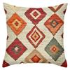 2D platte print Kussens met Boheems patroon voor stijlvolle huisdecoratie Polyester kussensloop sofa decoratieve kussenhoes