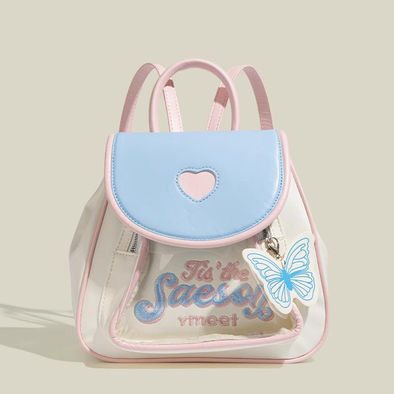 Schoolbag cute girl dopamine pain bag student niche design small schoolbag high value commuter travel backpack tide