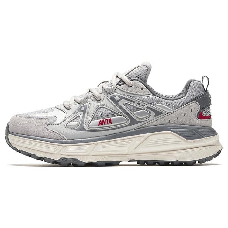 

Anta Engine Comfortable Abrasion Resistant Low top Casual Shoes Women s Gray 122348863-3