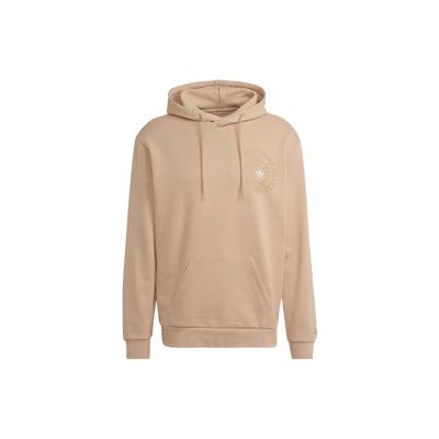 adidas Graphic Ozworld Hoodie Magic Beige Men Streetwear HL9252