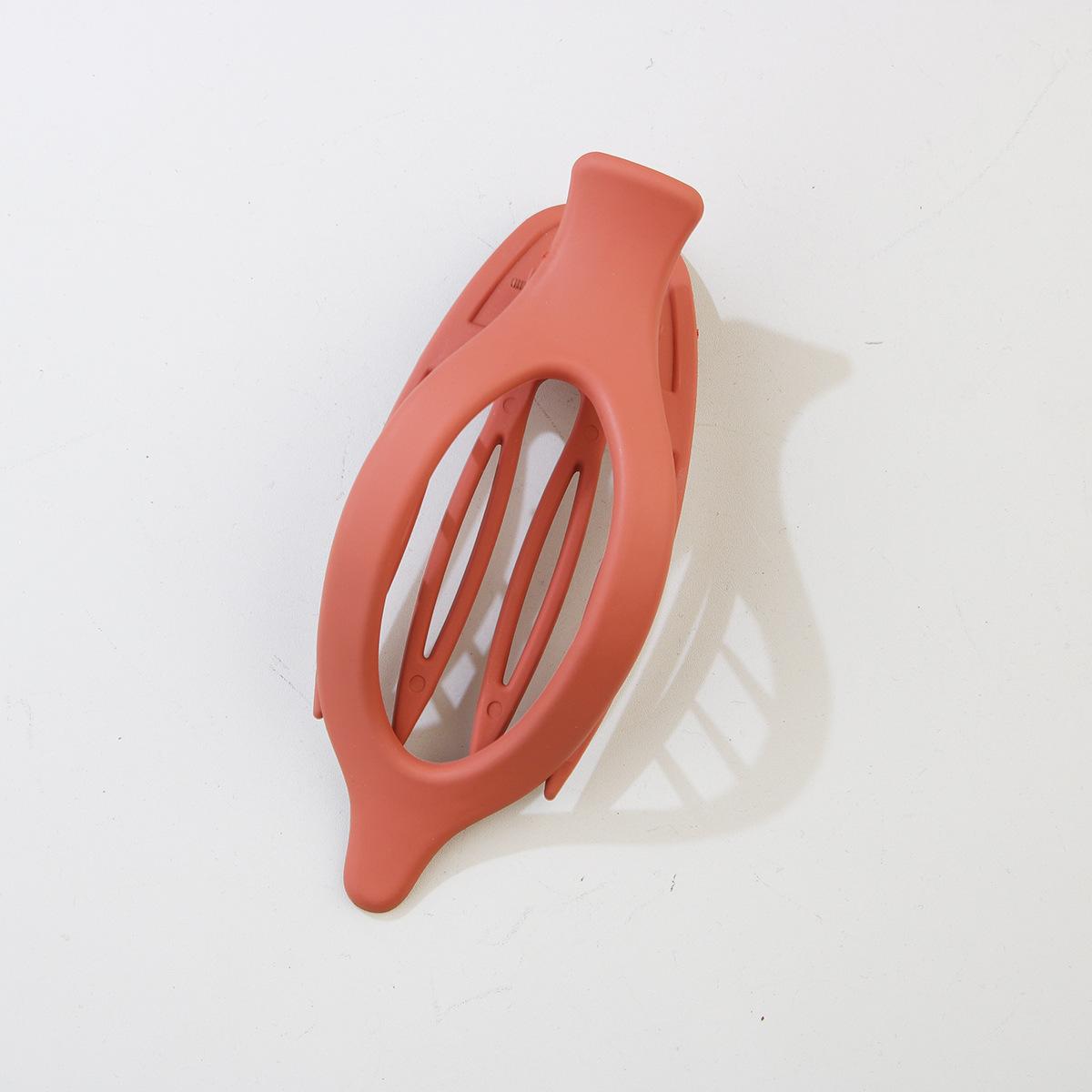 

Матовая овальная заколка Модная большая заколка-уточка для объема волос Высококачественные аксессуары для волос 1PCS