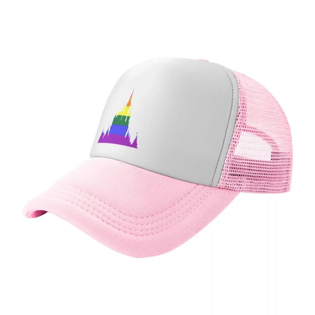 Rainbow Magic Castle Silhouette Mark III Baseball Cap Big Size Hat Anime Funny hats Male Womens