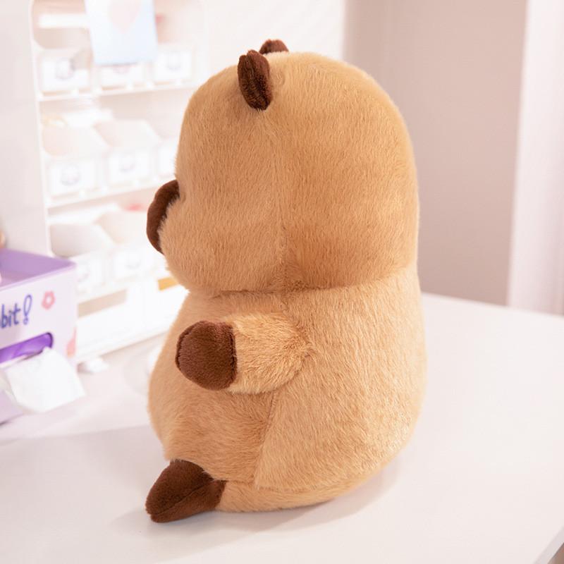 Adorable Capybara Plush Toy Soft Stuffed Animal Pillow For Kids And Girls Gift