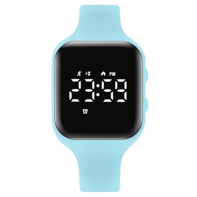 Smart Watch 5ATM Waterproof Digital Watch Children Boys Activity Meter Kids Rechargeable Sports Watch Pedometer Distance Alarm Clock Date Day Display