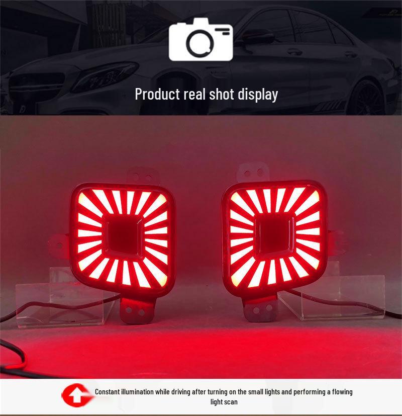 Fits 2021-2026 Great Wall Haval Big Dog models with rear bumper lights and LED brake lights.