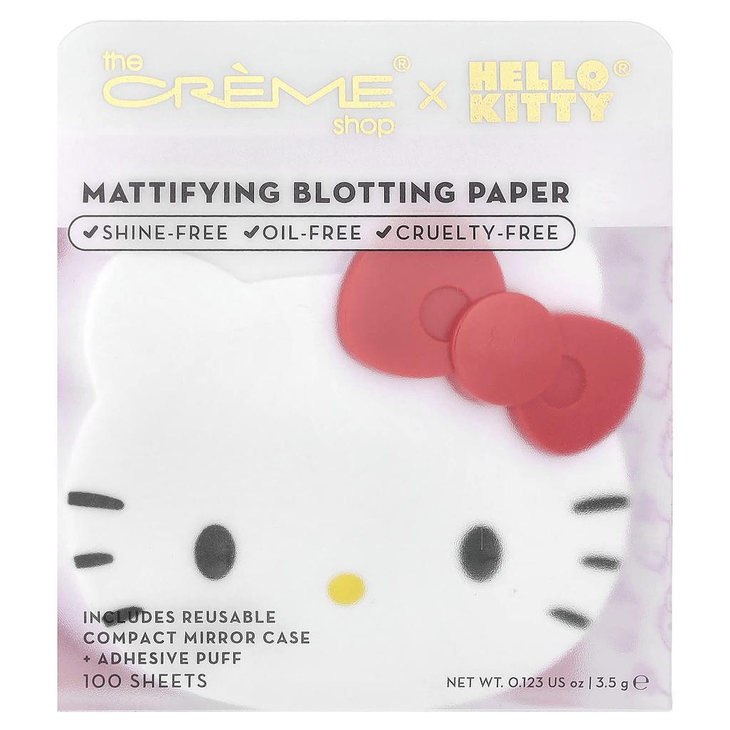 The Creme Shop, Hello Kitty®, Matting Paper, 100 Sheets