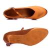 Tango Salsa Latin Dance Shoes for Girls Women Ballroom Dance Paty Social Dancing Shoes High Heel 7cm