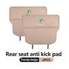 AAFO1 Car Logo Seat Backrest Storage Bag Anti-kick Pad Protection Mat Interior Accessories For Skoda Kamiq MK3 Roomster Rapid Kodiaq
