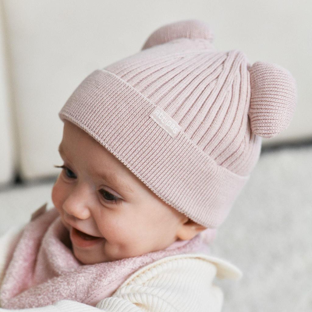 Attipas Beanie Cold With 1 2 Years [Attipas] Hat, Dull, Boys, Girls, Protection, Ears, Winter, Babies, Newborns, Year,