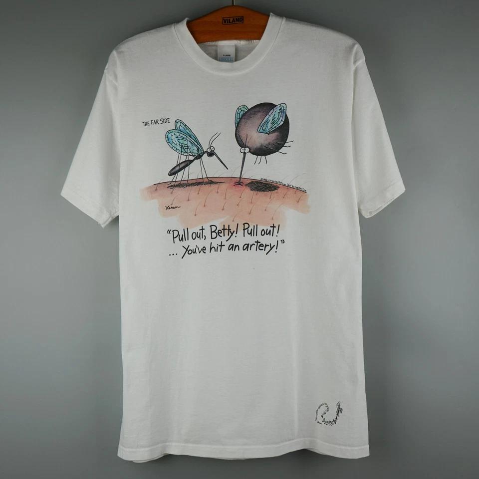 

Vintage 1982 The Far Side Mosquitos T-Shirt S