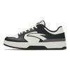 Anta Classic Color Block Non-Slip Wear-Resistant Low-Top Skate Shoes Women Sneaker White Black 122518010-1
