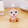 Adorable Pomeranian Dog Figurine: Office Desk & Car Interior Decoration