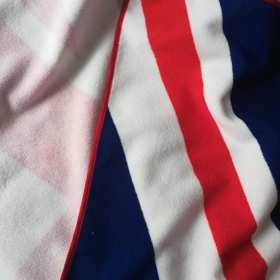 Strandtuch Super Weich Bequem Mikrofaser Wasseraufnahme UK Flagge Pooltuch für Zuhause