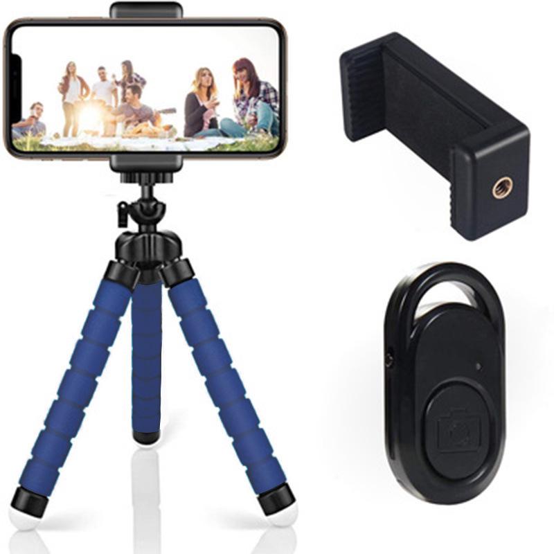 Universal Mobile Phone Tripod: Versatile Octopus Selfie Stick & Live Streaming Stand