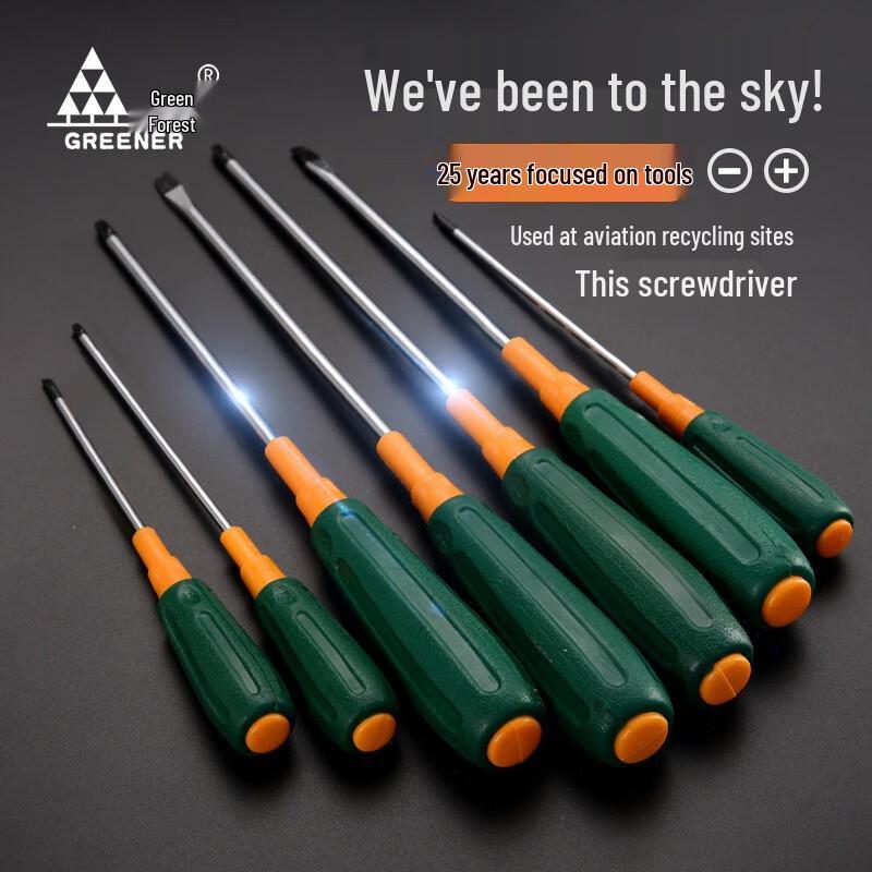 Lülin 8-Piece High-Hardness Screwdriver Set with Canvas Pouch CN plug (adapter included)