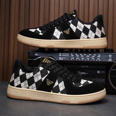 Men's Shoes Spring and Summer Men's Casual Board Shoes Sports Shoes Men's Breathable Versatile Trendy Shoes Men's Harajuku Port Style Retro Shoes