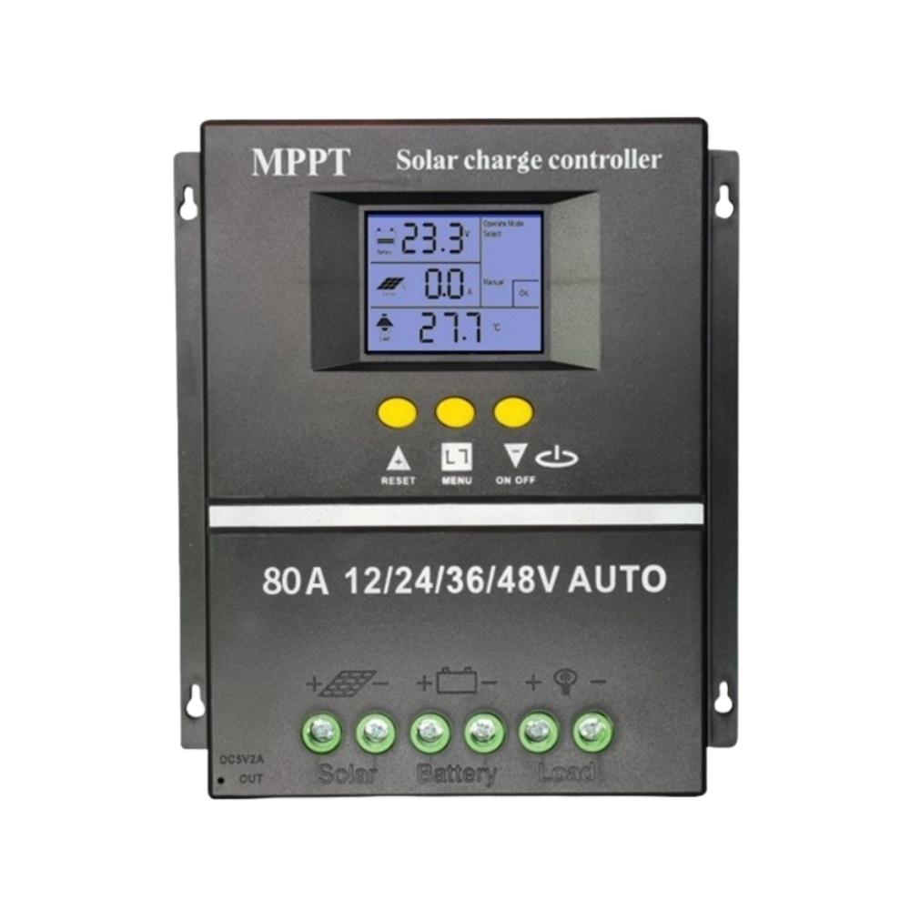 Protects Battery MPPT Solar Controller Digital Display Solar Control Panel Home Use