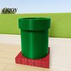 3D Printed Planter Pot Pipe Pen Holder, Desk Pencil Cup Storage Container, Holder Ornament Multifunctional Succulents Pot, Desktop Decoration for Home