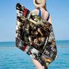 Warriors Of Dead Beach Towel, Super Soft Microfiber, Gift for Her/Him, Birthday, for Pool, Beach, Travel, Home Decor Fan gifts
