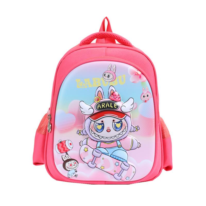 Ultraman Labubu Stitch Kids School Backpack With Breathable Design For Toddlers And Elementary Students