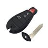 Chrysler 3+1 Button Smart Car Key Shell Interior X2