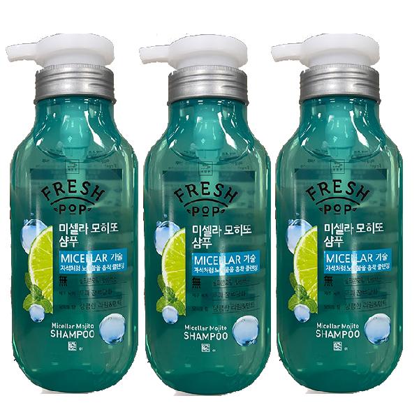 

Mise-en-scene Fresh Pop Micellar Mojito Shampoo 500ml x 3P