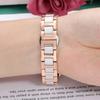 Curea de ceas din ceramică aur roz la modă 12mm 14mm 16mm 17mm 18mm 20mm Bărbați Femei Universal Quick WatchBand Brățară din oțel inoxidabil