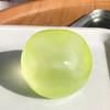 1/6 Peças Bola de Óleo de Coco Moldável para Apertar Alívio da Ansiedade Molde DIY Bola de Estresse Moldável Bola Transparente de Subida Lenta Elástica Brinquedo Sensorial Fidget