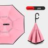 Automatic Reverse Standable Long-Handle Umbrella